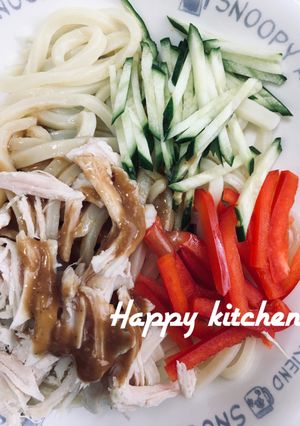 胡麻だれうどん-レシピのメイン写真