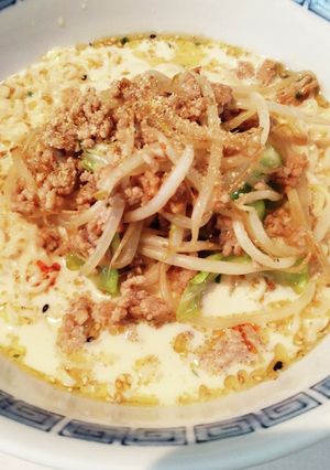 つめたい麺 豆乳坦々麺風-レシピのメイン写真