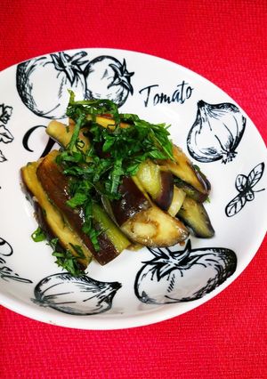simpleな茄子の生姜焼き-レシピのメイン写真