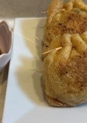 ジューシーな油揚げ巾着そうめん餃子-レシピのメイン写真