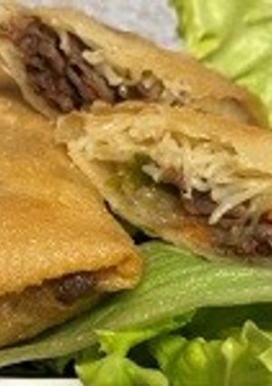 そうめん韓国風春巻き-レシピのメイン写真
