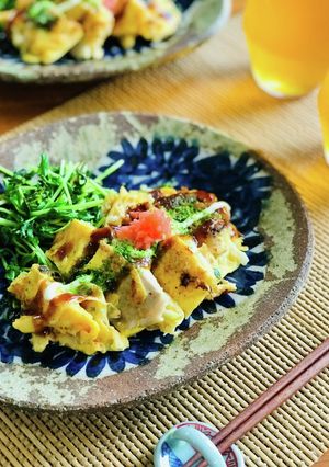 食べ応え◎！豚肉のとん平焼き風-レシピのメイン写真