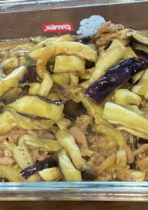 ご飯がすすむ！おつまみにも！絶品無限茄子-レシピのメイン写真