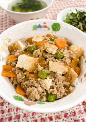 厚揚げたっぷり★常家豆腐丼-レシピのメイン写真