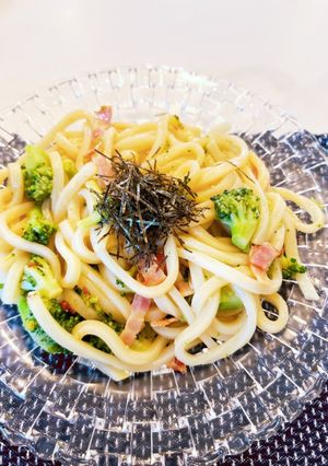 さっとできるペペロンチーノ風うどん-レシピのメイン写真