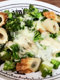 ブロッコリー味噌チーズ炒め-レシピのメイン写真