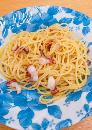 タコとシラスのペペロンチーノ-レシピのメイン写真