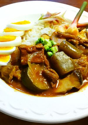 牛筋カレー 谷中生姜、発酵玉葱、酒粕-レシピのメイン写真