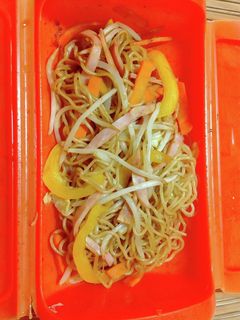 レンジで簡単蒸し焼きそば-レシピのメイン写真