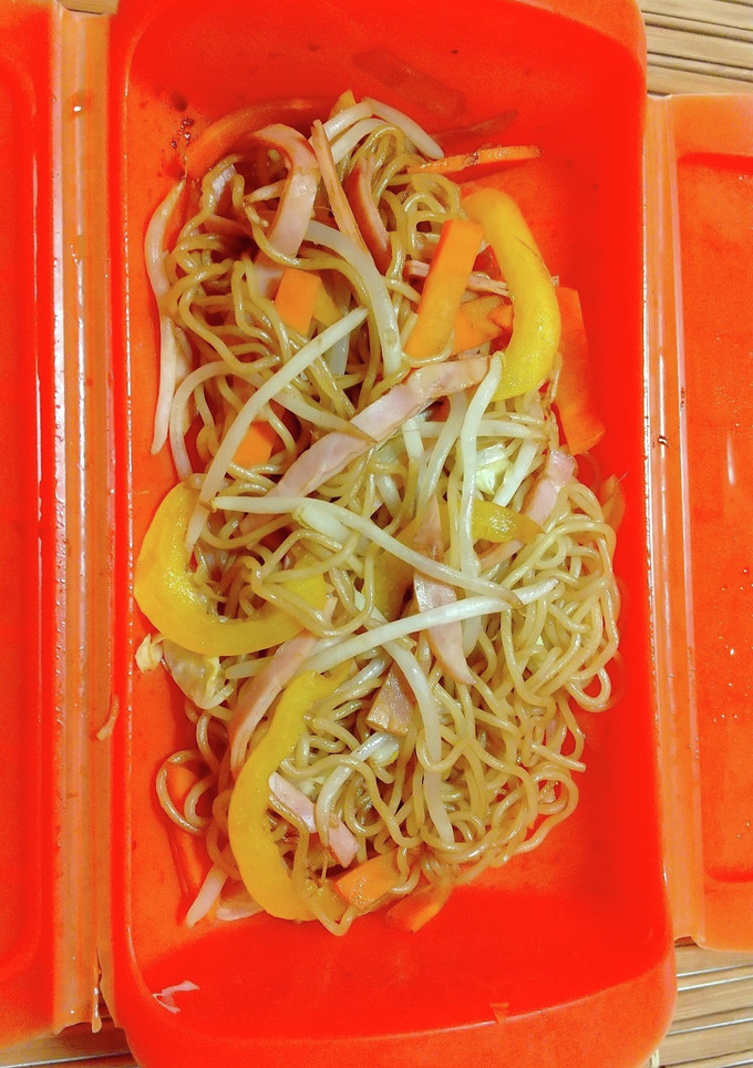 レンジで簡単蒸し焼きそば-レシピのメイン写真
