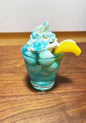 青色パフェ-レシピのメイン写真