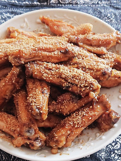 鉄フライパンで、手羽中のこってり煮-レシピのメイン写真