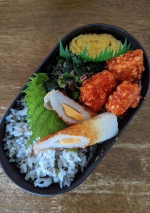 JK☆ヤンニョムチキン弁当♪-レシピのメイン写真
