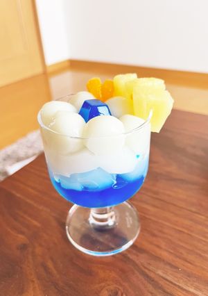 白玉入り海色ゼリー-レシピのメイン写真