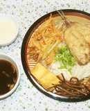 【つめたい麺】アジ天おろしざるうどん