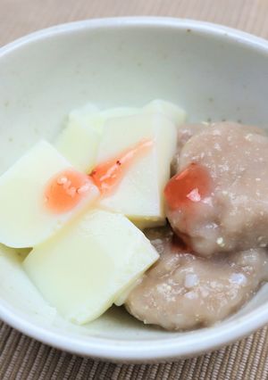 ヘルシー！いちごの豆腐白玉と牛乳寒天-レシピのメイン写真