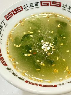 【鍋不使用!秒で飲みたい】わかめスープ-レシピのメイン写真