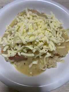 残った炊き込みご飯とカルボナーラのドリア-レシピのメイン写真