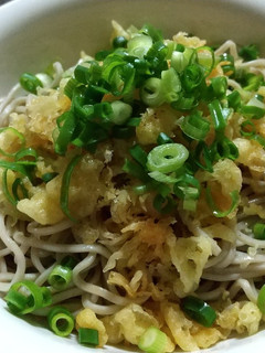 簡単!冷やしたぬき蕎麦-レシピのメイン写真