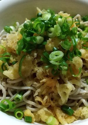 簡単!冷やしたぬき蕎麦-レシピのメイン写真