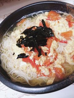 簡単◎たっぷりトマトにゅうめん-レシピのメイン写真