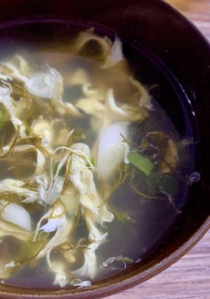 もずくと卵の簡単中華スープ-レシピのメイン写真