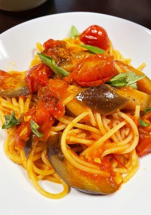 ケチャップとははつゆでトマトパスタ-レシピのメイン写真