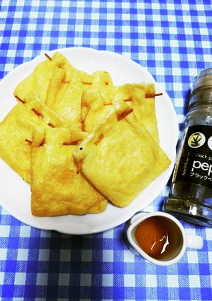 クワトロフォルマッジ巾着焼き-レシピのメイン写真