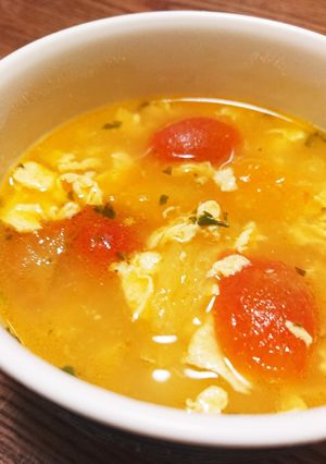 大量消費!ミニトマトが好きになるスープ-レシピのメイン写真