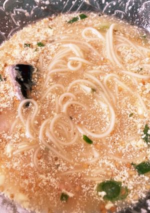 サバの味噌そうめん-レシピのメイン写真