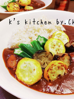 一工夫で本格的☆夏野菜カレー-レシピのメイン写真