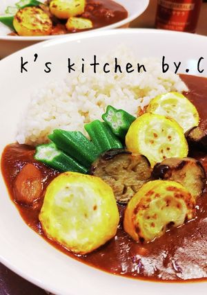 一工夫で本格的☆夏野菜カレー-レシピのメイン写真