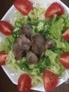 砂肝の冷し中華-レシピのメイン写真