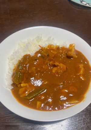 簡単！トマト丸ごと♡無水カレー-レシピのメイン写真