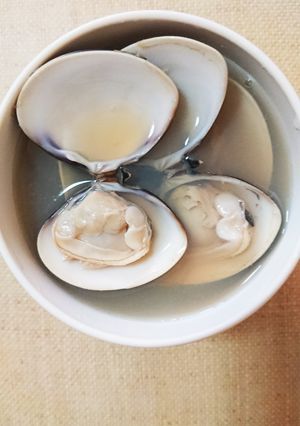 ハマグリのお吸い物-レシピのメイン写真