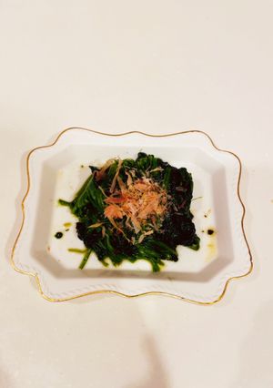 ほうれん草のお浸し-レシピのメイン写真