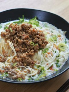 濃厚ピリ辛マイルドな冷やし坦々そうめん-レシピのメイン写真