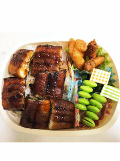 小学生と中学生のお弁当(うなぎ)-レシピのメイン写真