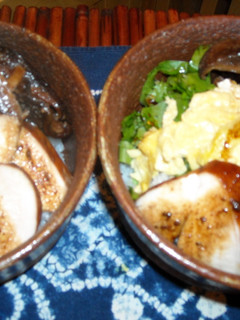 照り焼き親子どんぶり(椎茸入り)-レシピのメイン写真