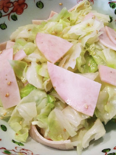 ハムとキャベツの中華サラダ-レシピのメイン写真