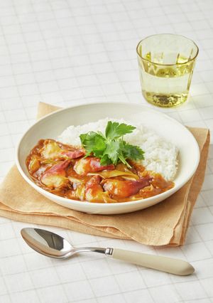 ホッキと長ねぎの和風カレー-レシピのメイン写真