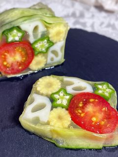 さっぱり!野菜テリーヌ-レシピのメイン写真