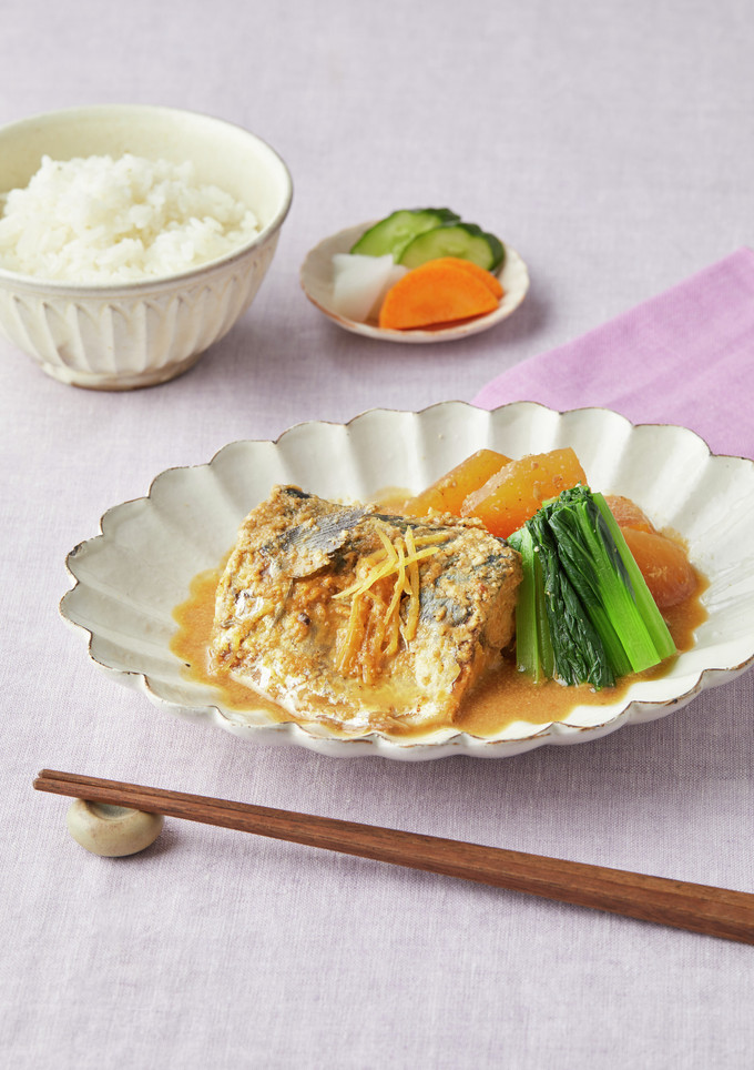 サバと大根のごまみそ煮-レシピのメイン写真