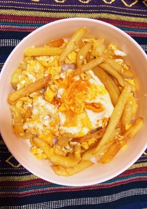 Arroz con huevo-レシピのメイン写真