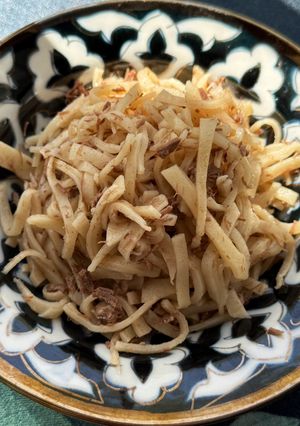 ウズベキスタン♡牛肉冷やし麺・ノリン-レシピのメイン写真