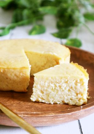 材料5つ！低糖質さつまいもチーズケーキ-レシピのメイン写真