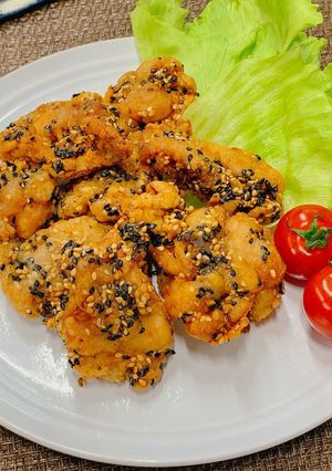 夏のスタミナレシピ！ごま唐揚げ-レシピのメイン写真
