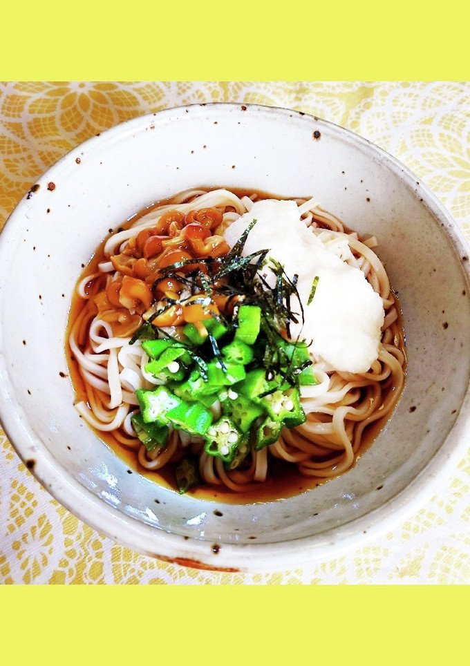 冷たいとろろうどん-レシピのメイン写真
