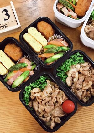 牛カルビ炒め弁当 22/6.13-レシピのメイン写真