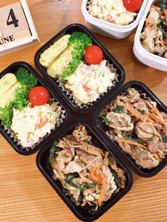 豚こまもやし炒め弁当 22/6.14-レシピのメイン写真